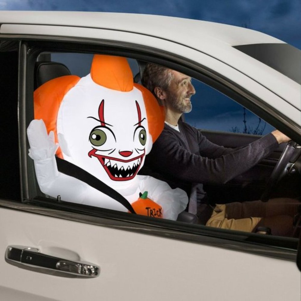 Halloween Pennywise Inflatable Car Buddy NEW